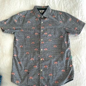 Vissla Men’s short sleeve button down shirt